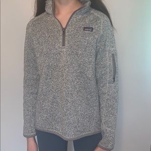 Girls Patagonia Quarter Zip